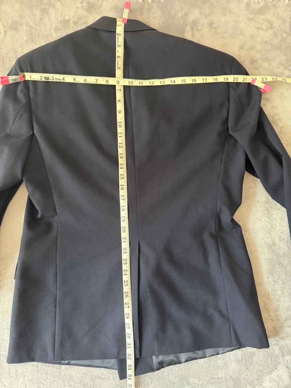 Ralph Lauren Double-Breasted Navy Blazer with Gold Buttons - Picture 8 of 8